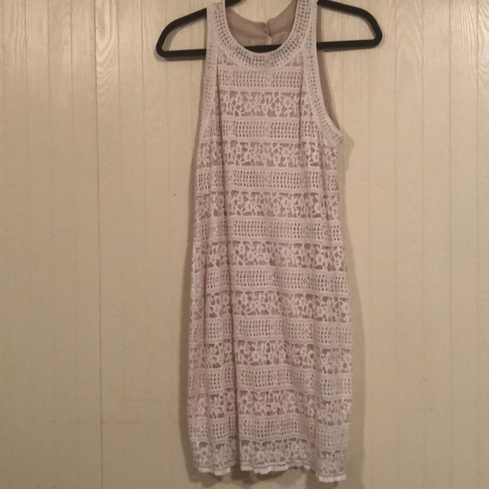 Kimchi Blue White Lace Sheath Dress